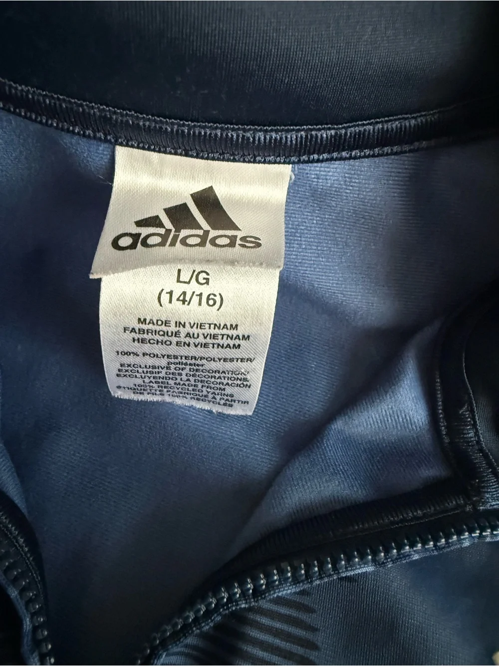 adidas lightweight zip
